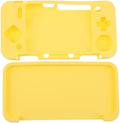 Silicone Soft Rubber Protector Case for New 2DS XL LL Game Console (Yellow) R3577