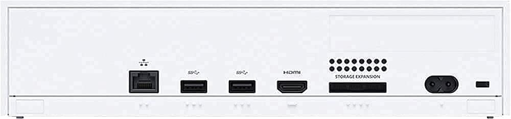 White 512 GB All-Digital Console with Wireless Controller F93643