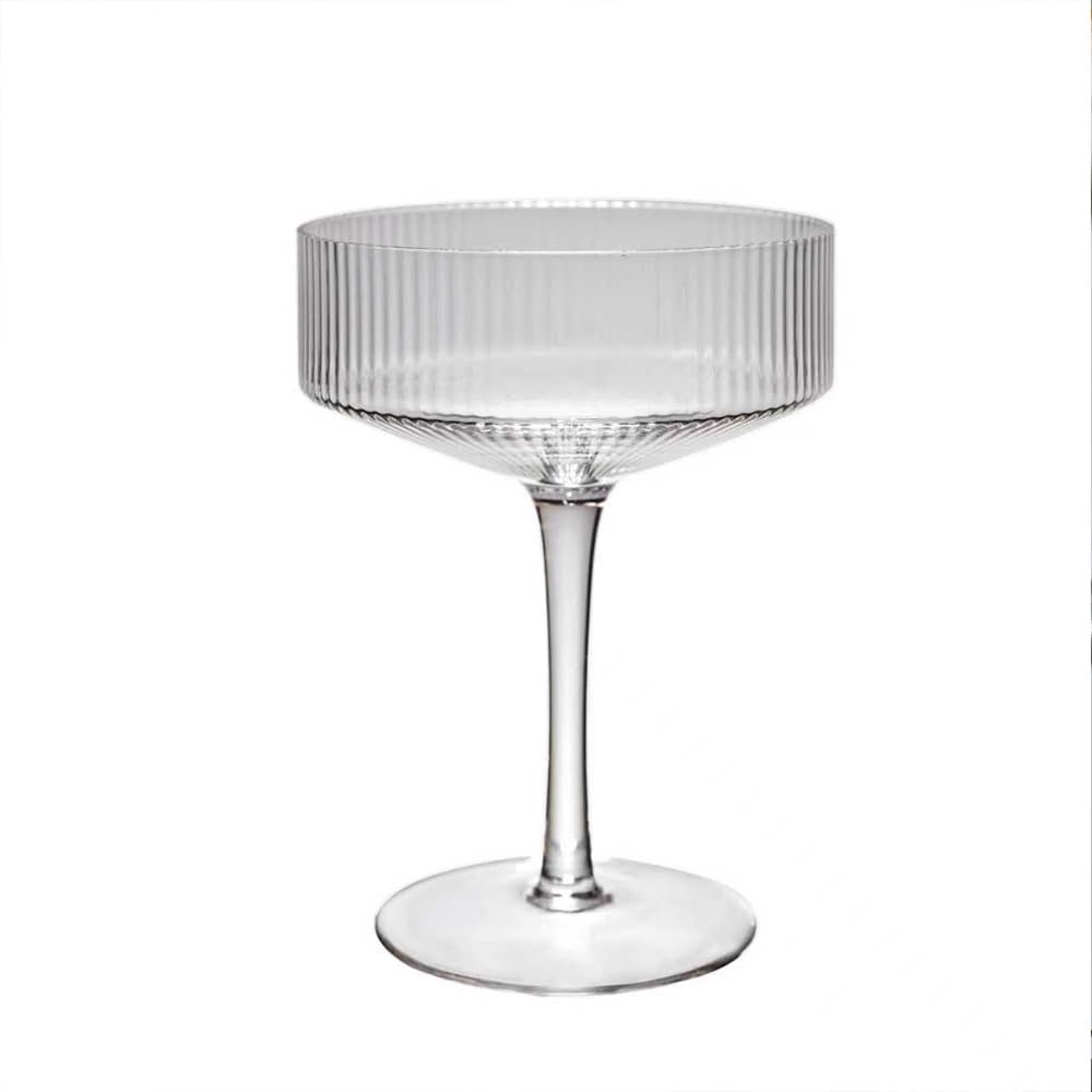 Set of 4 9 oz Coupe Cocktail Glasses E193