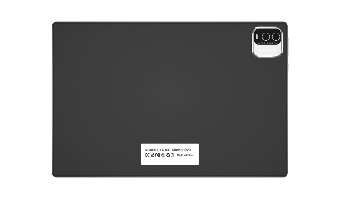 Android 15 Tablet 10 Inch 18GB RAM 128GB ROM Black Q283738
