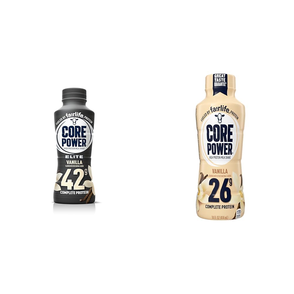 42g High Protein Vanilla Milk Shake 14 Fl Oz, 12 Count F707