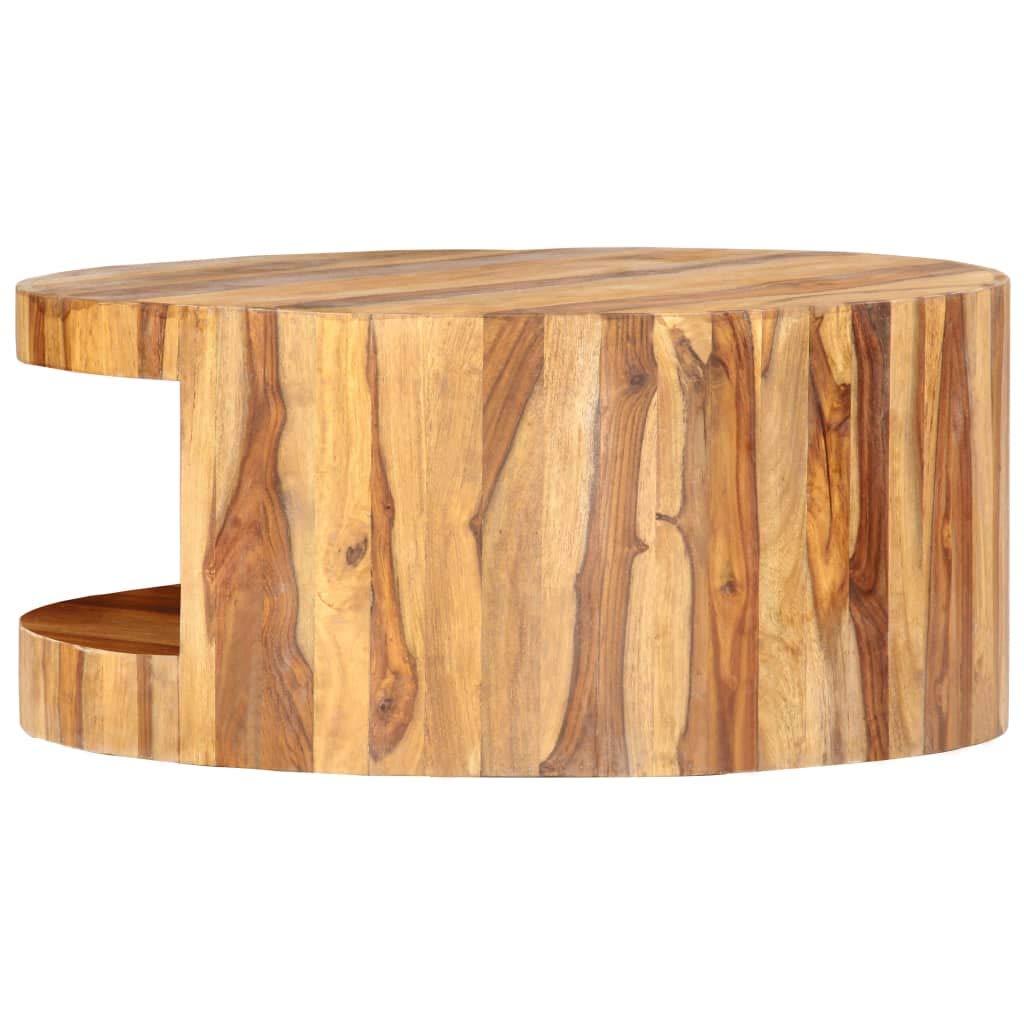 Natural Solid Sheesham Wood Coffee Table F283