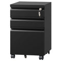3 Drawer Mobile File Cabinet with Lock W14594