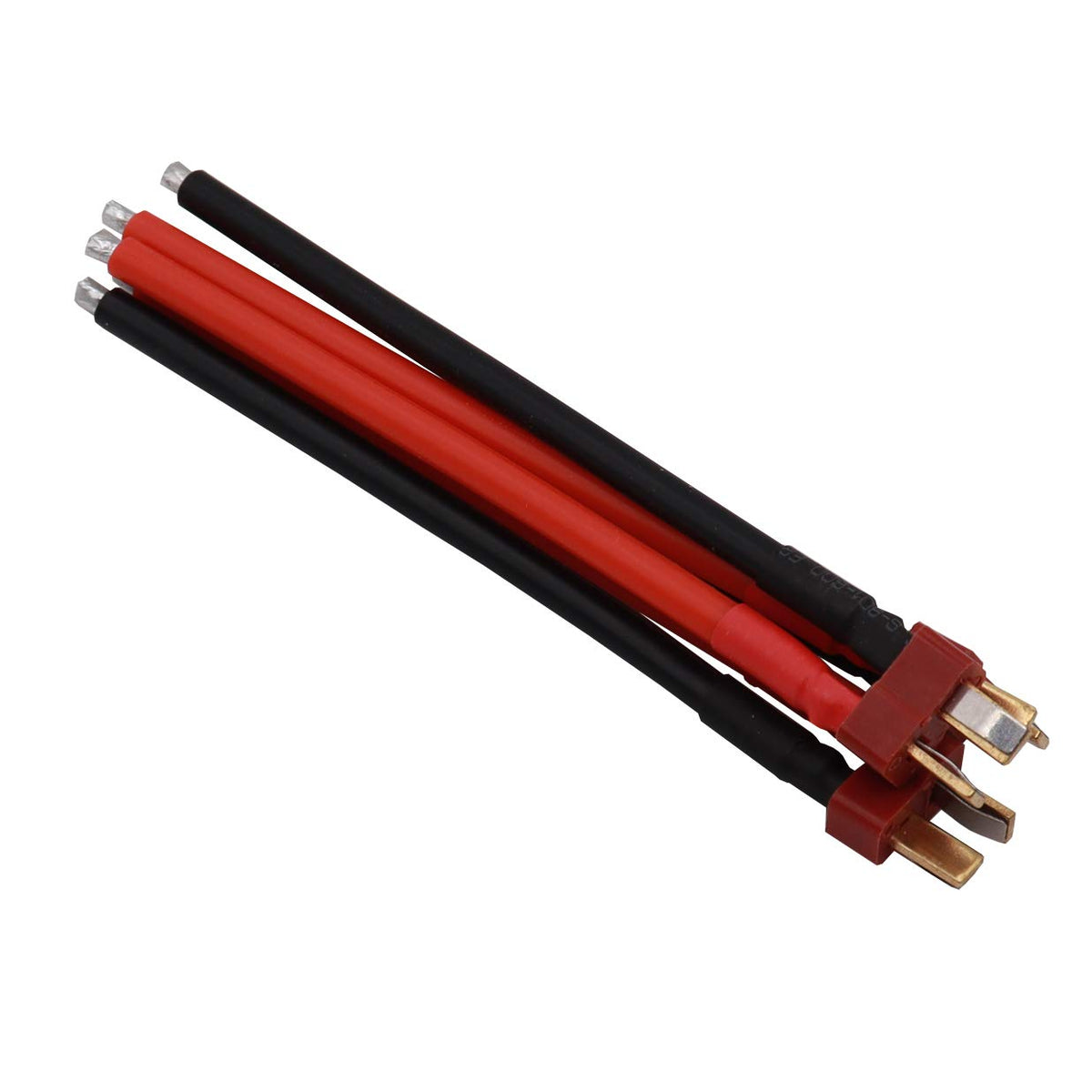 T Plugs Female and Male Connector RC Battery Balance Charge Cable Adapter 12AWG 10cm O866