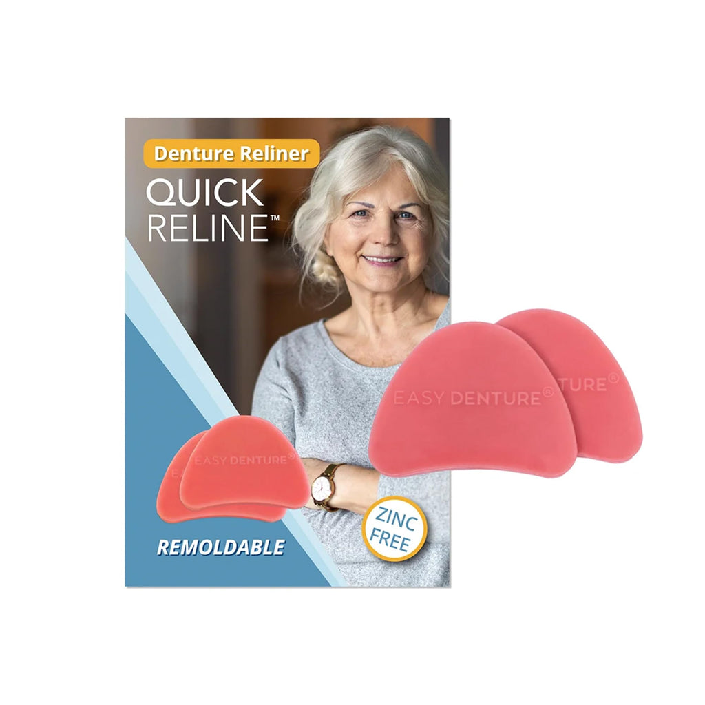 Boil & Fit Denture Reliner Kit with 2 Pucks, Zinc-Free J859941