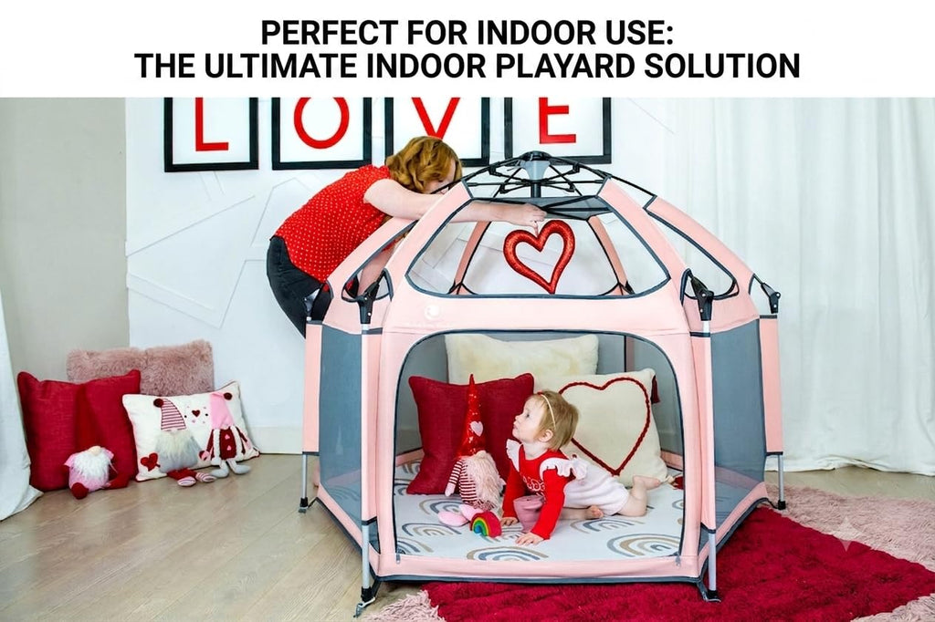 Portable Baby Playpen with Canopy G18208