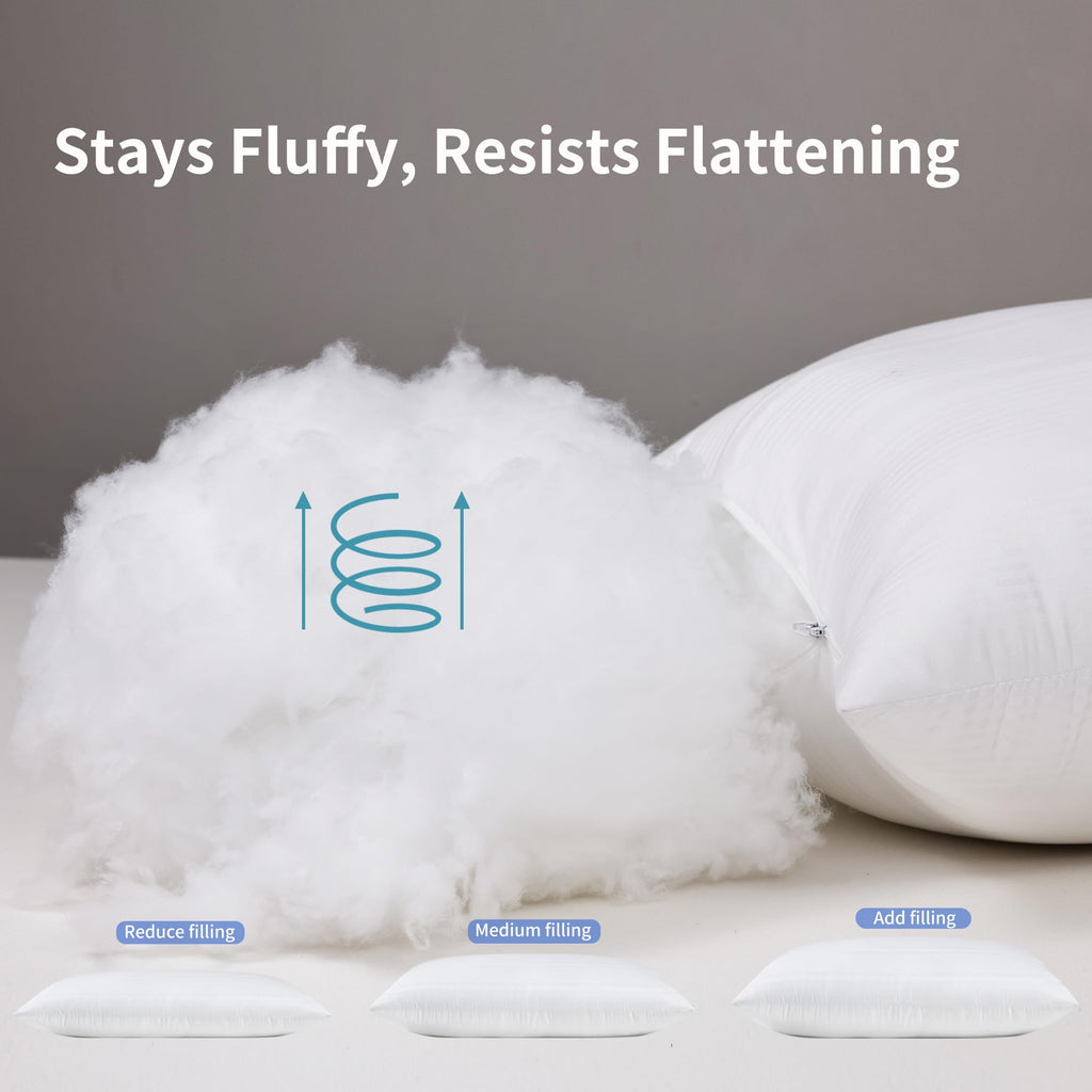 King Size Down Alternative Pillows Set of 2 Q87845