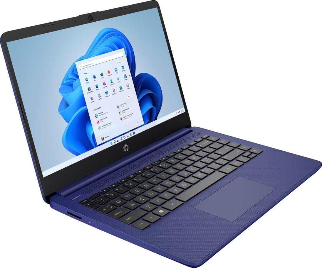 14-inch HD Touchscreen Laptop Intel Celeron N4120 4GB RAM 64 GB Storage Indigo Blue S111