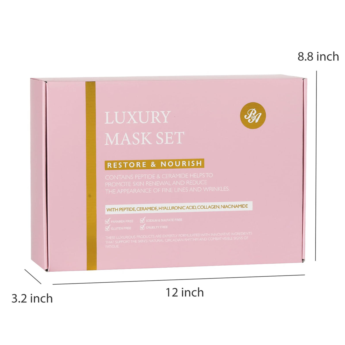 55 Pcs Rose Hydrating Skin Care Set F579