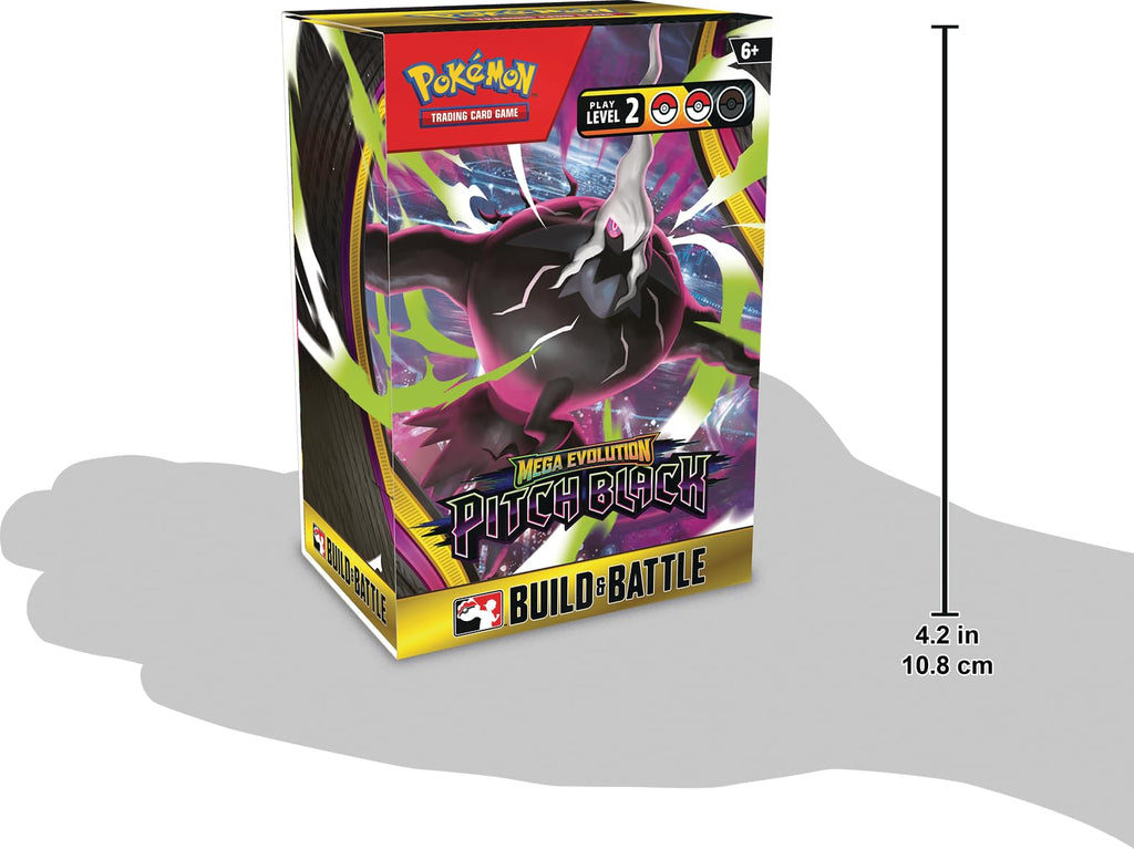 Pokémon Tcg: Mega Evolution—pitch Black Build & Battle Box B9759