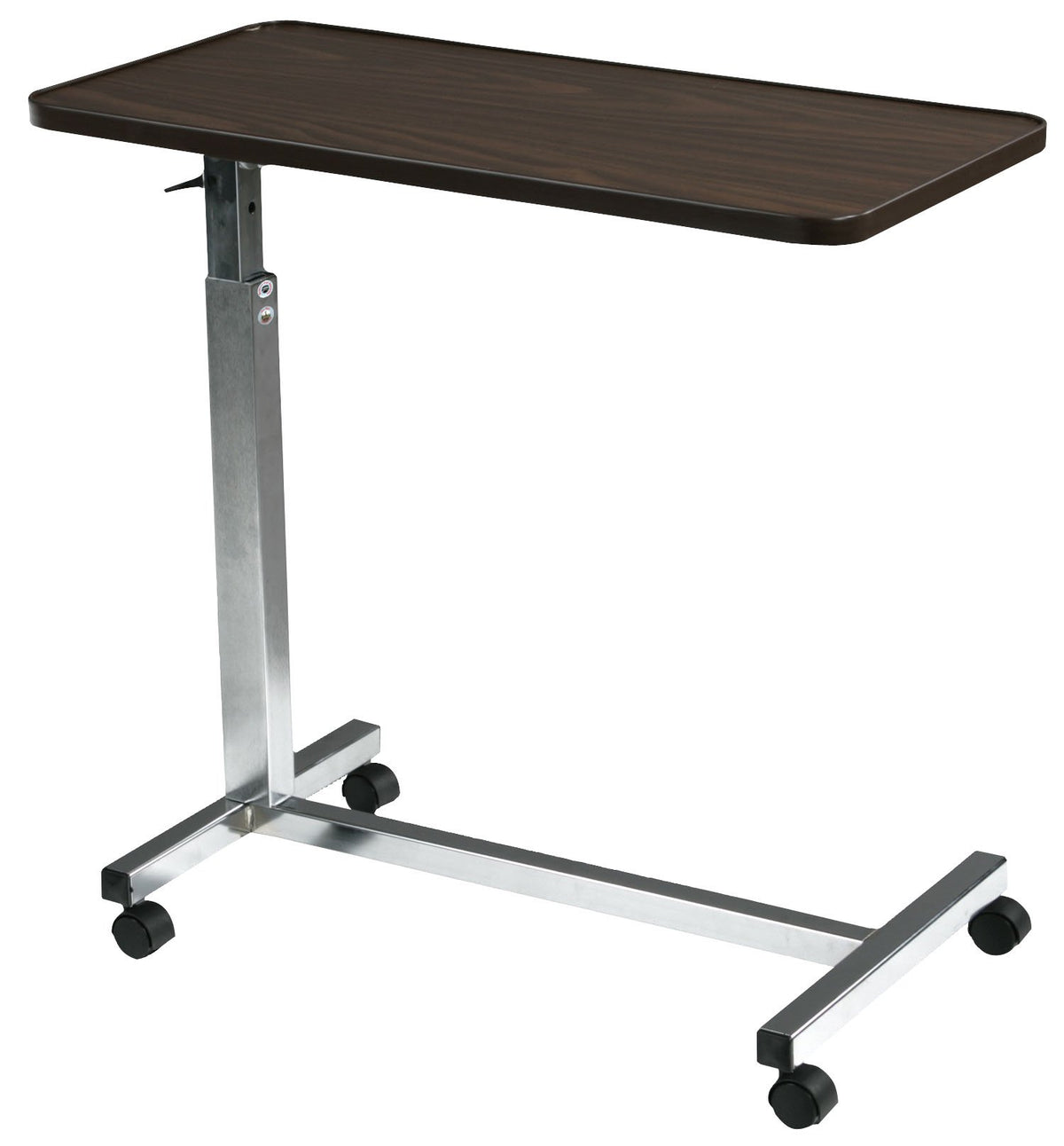 Non Tilt Top Overbed Table with Wheels R286