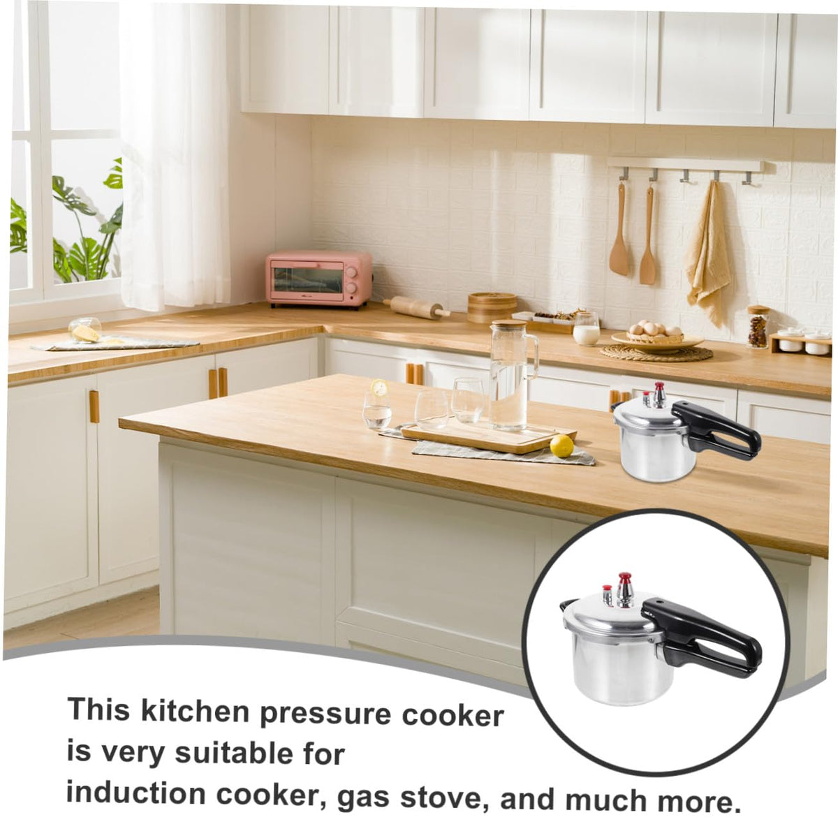 Large Aluminum Alloy Pressure Cooker L237238