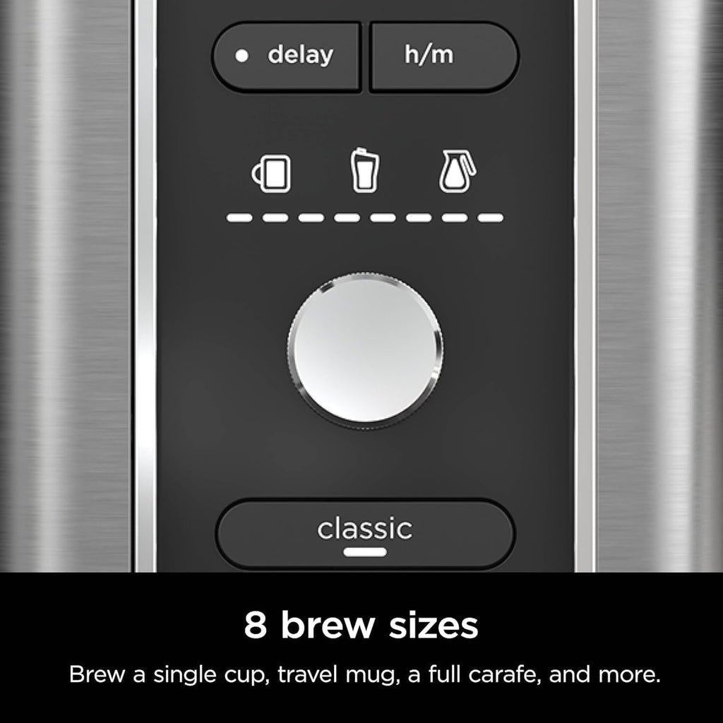 Hot & Iced XL Coffee Maker with Rapid Cold Brew, 8 Sizes, Black V67786