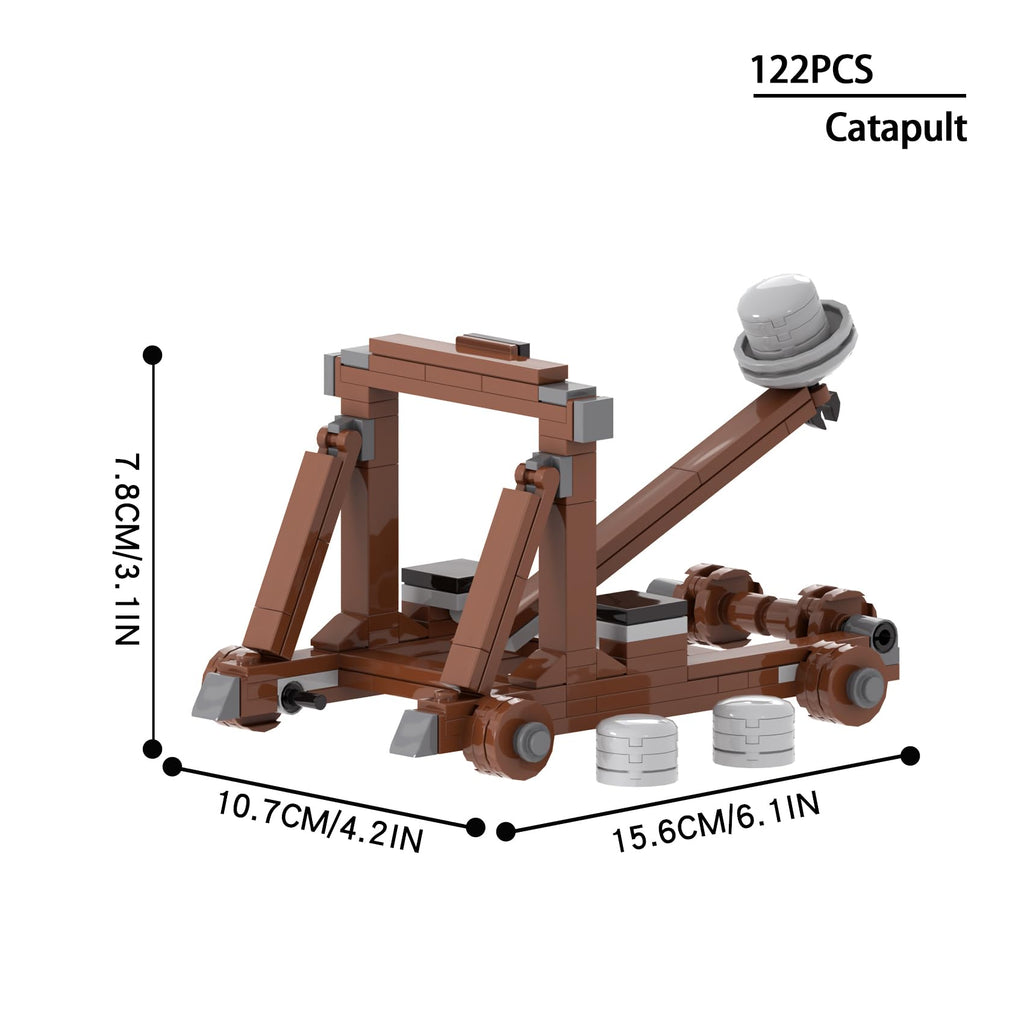 564 Pcs Medieval Weapons Building Block Set P7285
