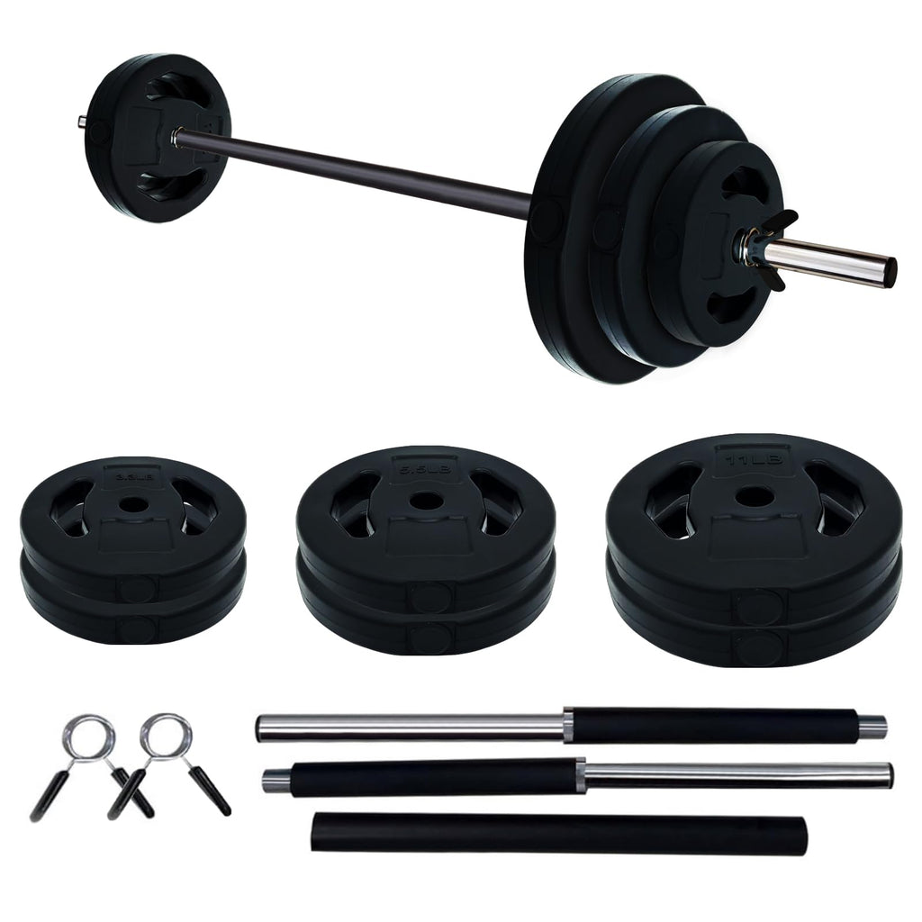 40 LB Adjustable Barbell Weight Set H50879
