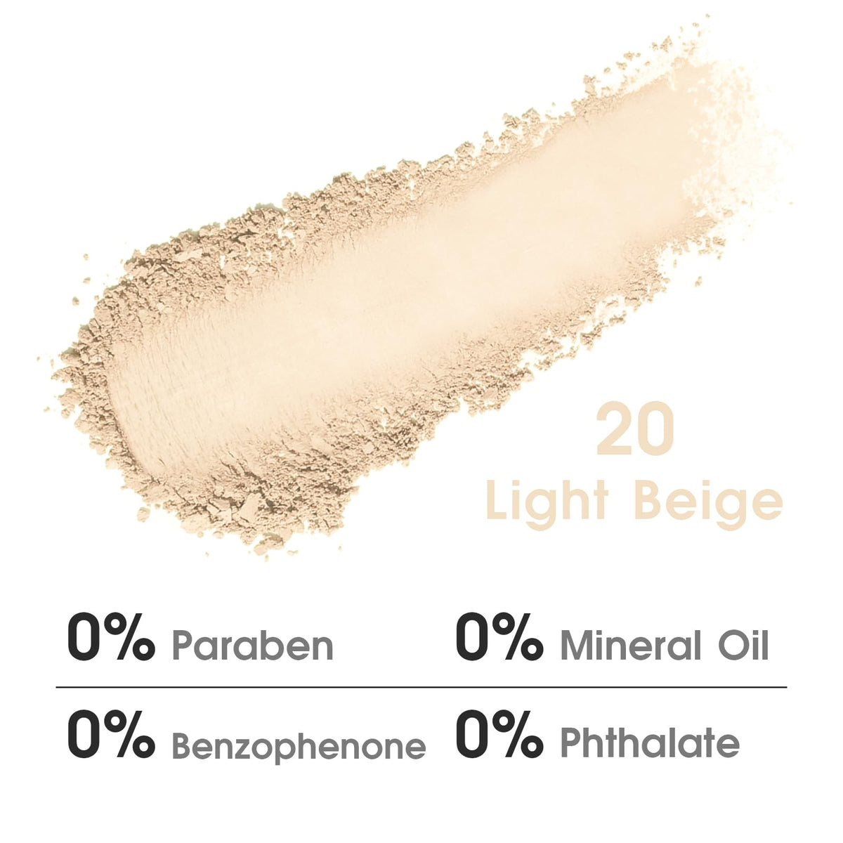 Light Beige Neutral Nude Matte Single Eyeshadow Palette G2892