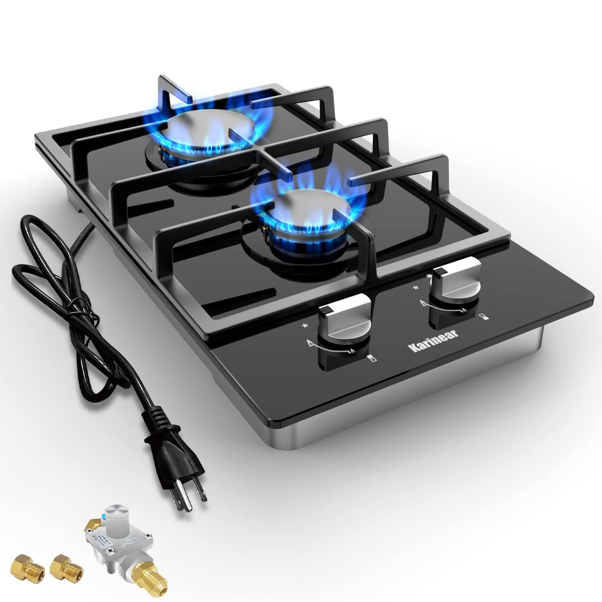 2 Burner Propane Gas Cooktop W374142