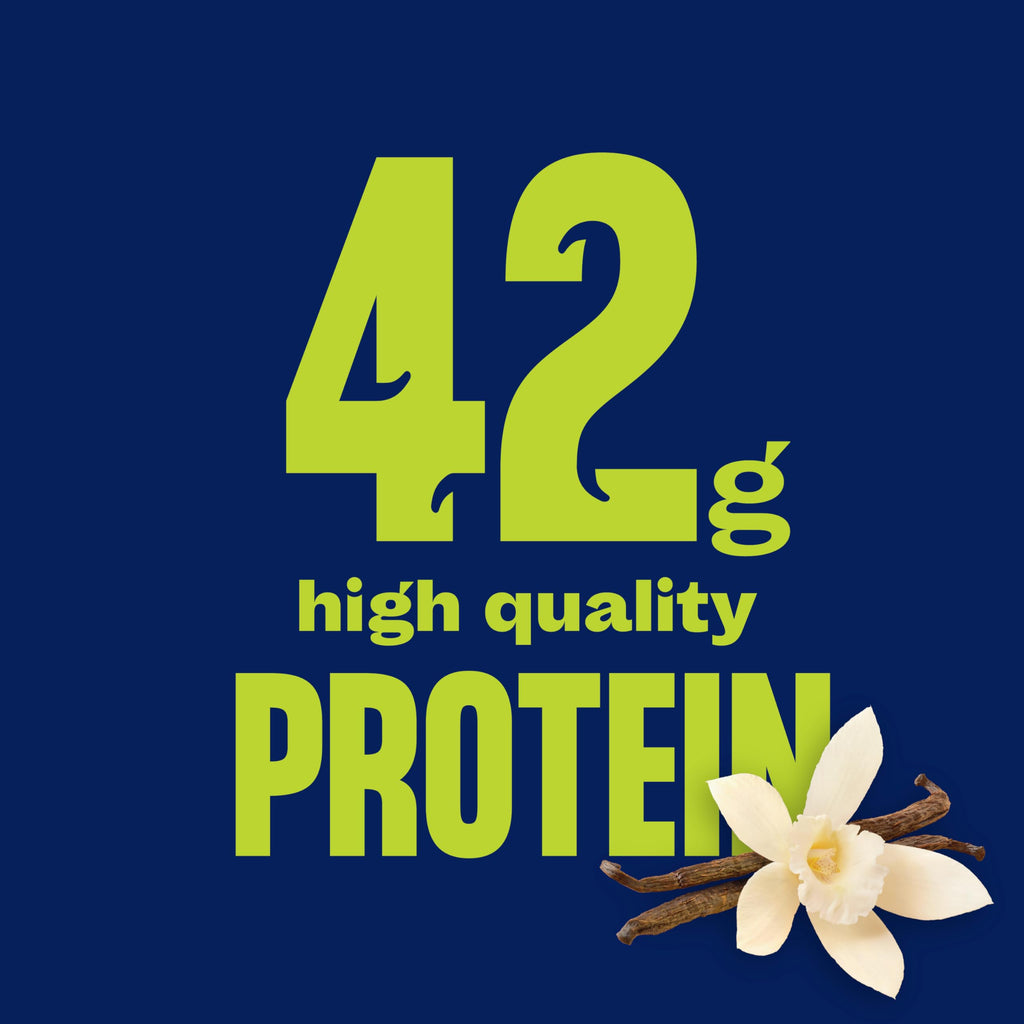 42g High Protein Vanilla Milk Shake 14 Fl Oz, 12 Count F707