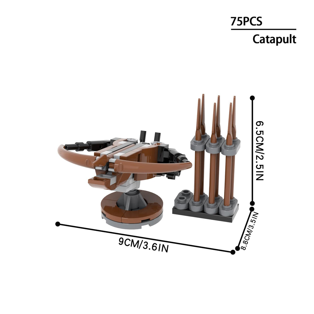 564 Pcs Medieval Weapons Building Block Set P7285