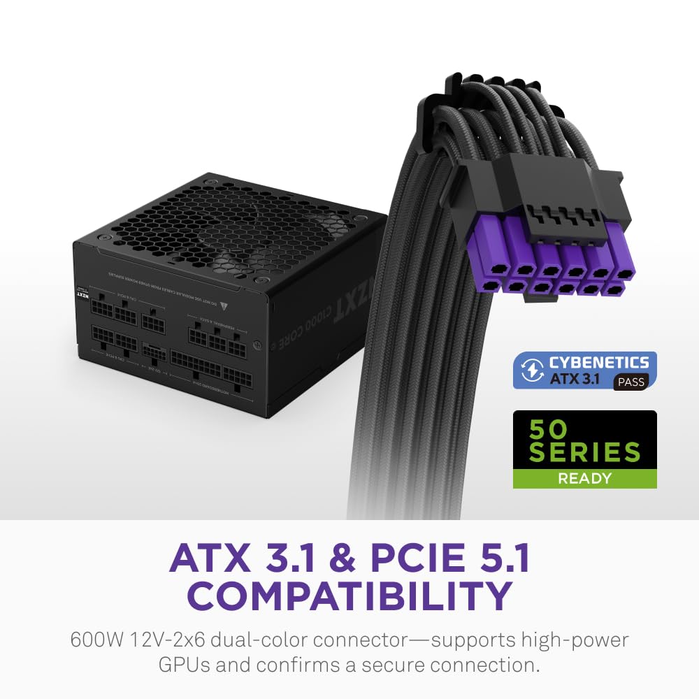 1000W ATX 3.1 80+ Gold Power Supply B177704