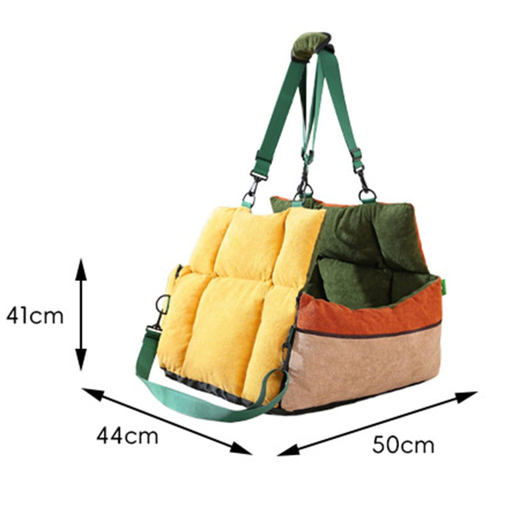 2-in-1 Elevated Dog Car Seat U561056