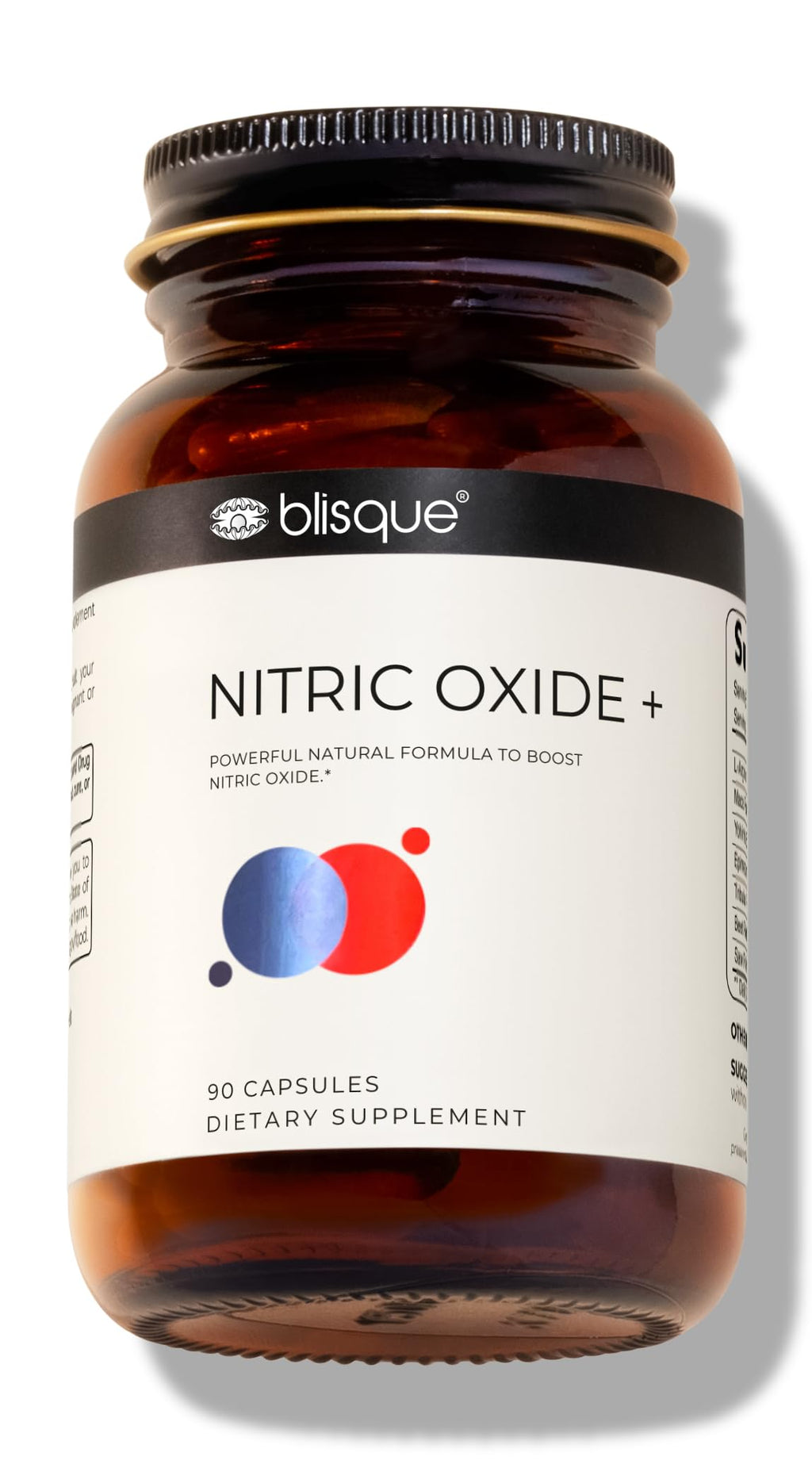 90 Capsules Vegan Non-GMO Nitric Oxide Booster Supplement with L-Arginine, Cayenne Fruit, and Beet Root K4006