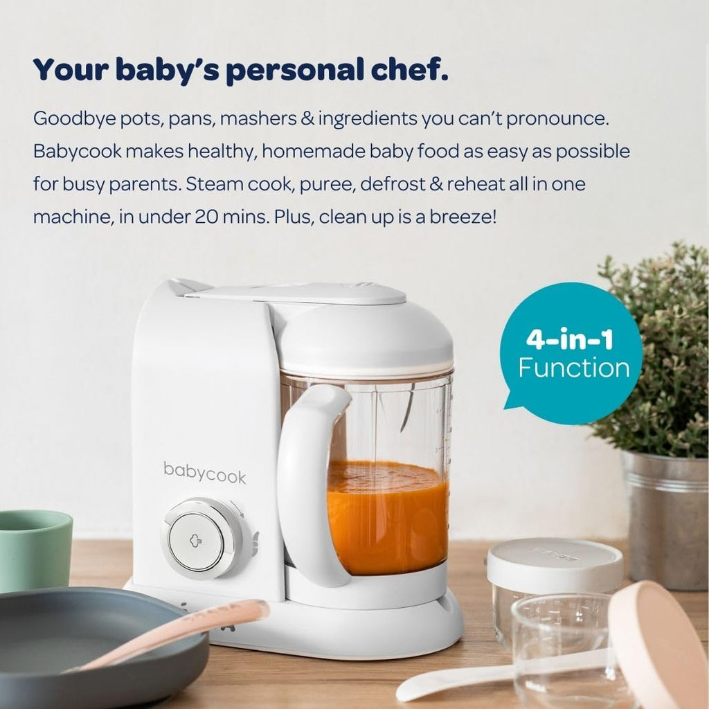 4 in 1 Baby Food Maker, Puree Steamer and Blender M722303