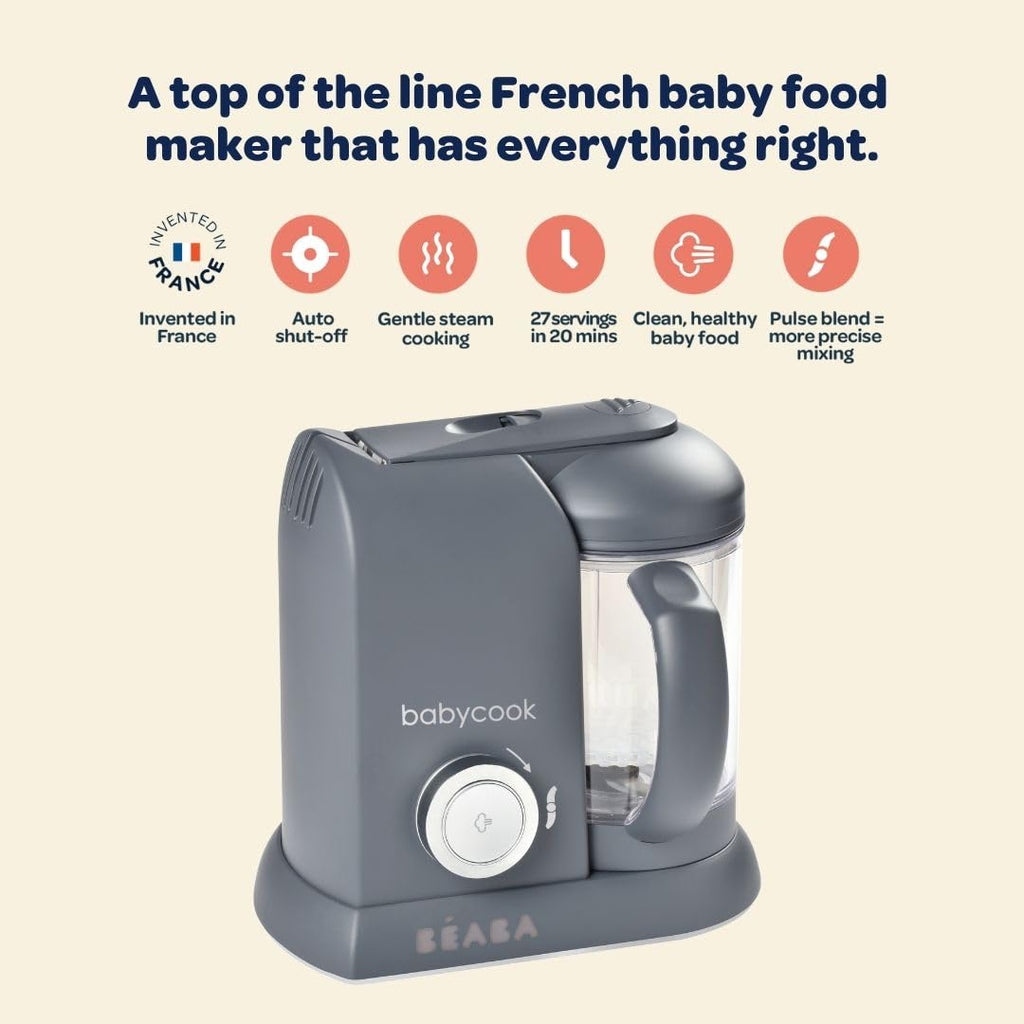 4 in 1 Baby Food Maker, Puree Steamer and Blender M722303