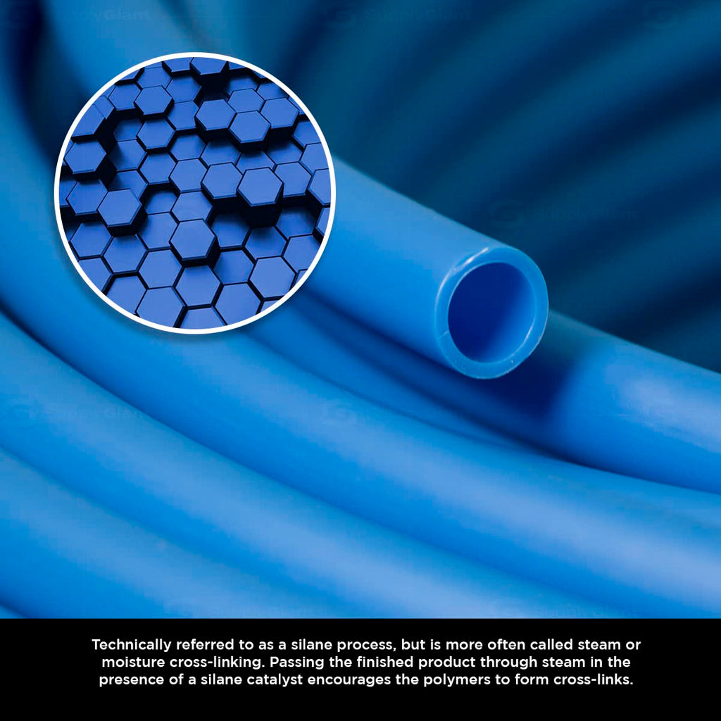 3/4 In x 100 Ft Blue PEX-B Pipe A554
