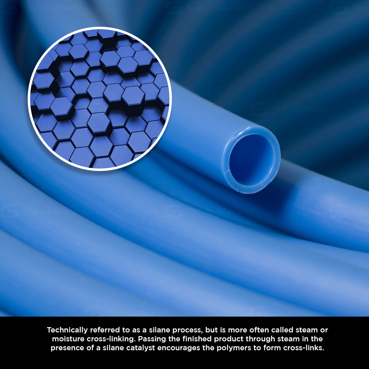 3/4 In x 100 Ft Blue PEX-B Pipe A554