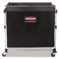 Black Steel Collapsible X Cart P806