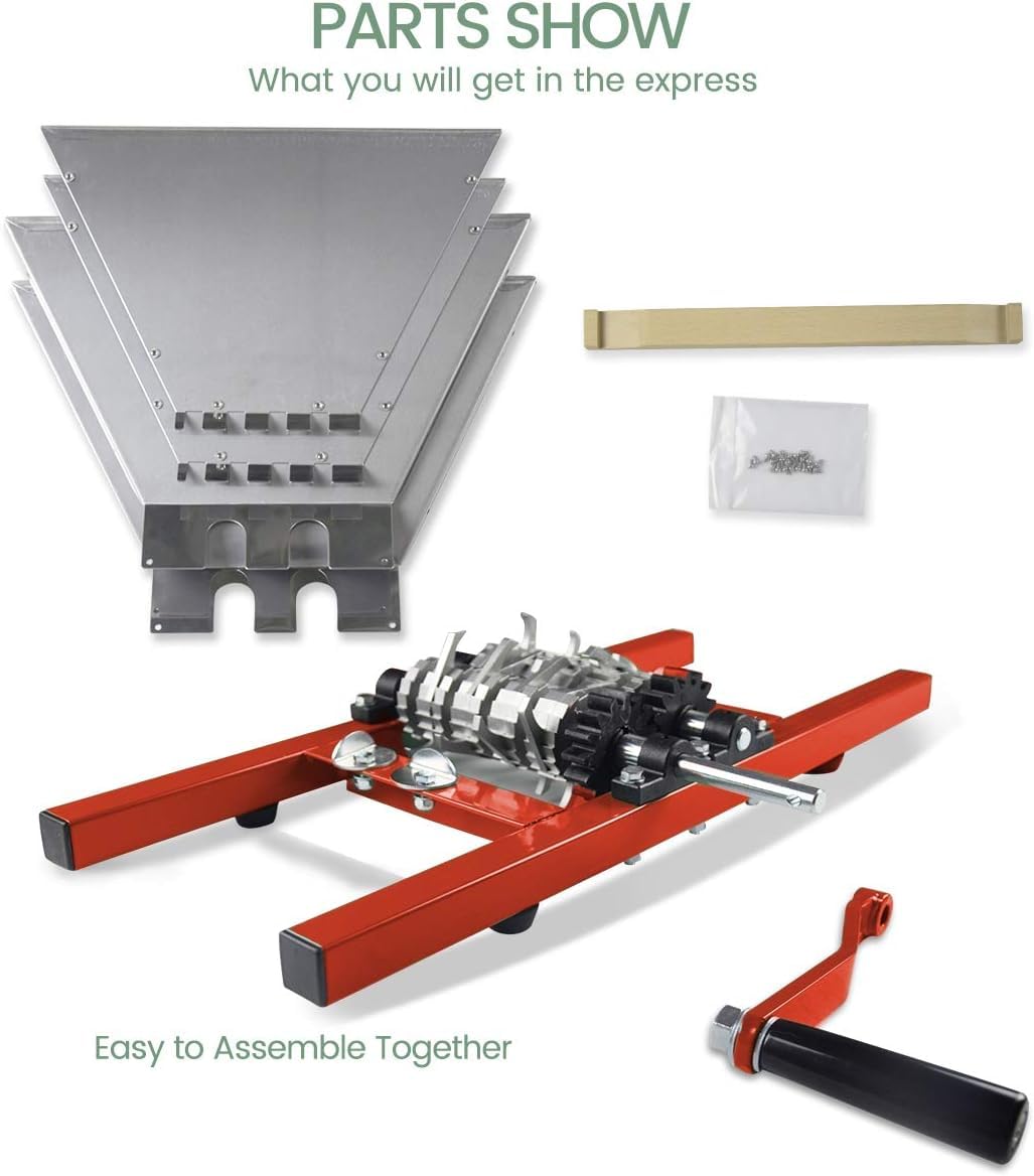 7 Litre Stainless Steel Manual Fruit Crusher D9863