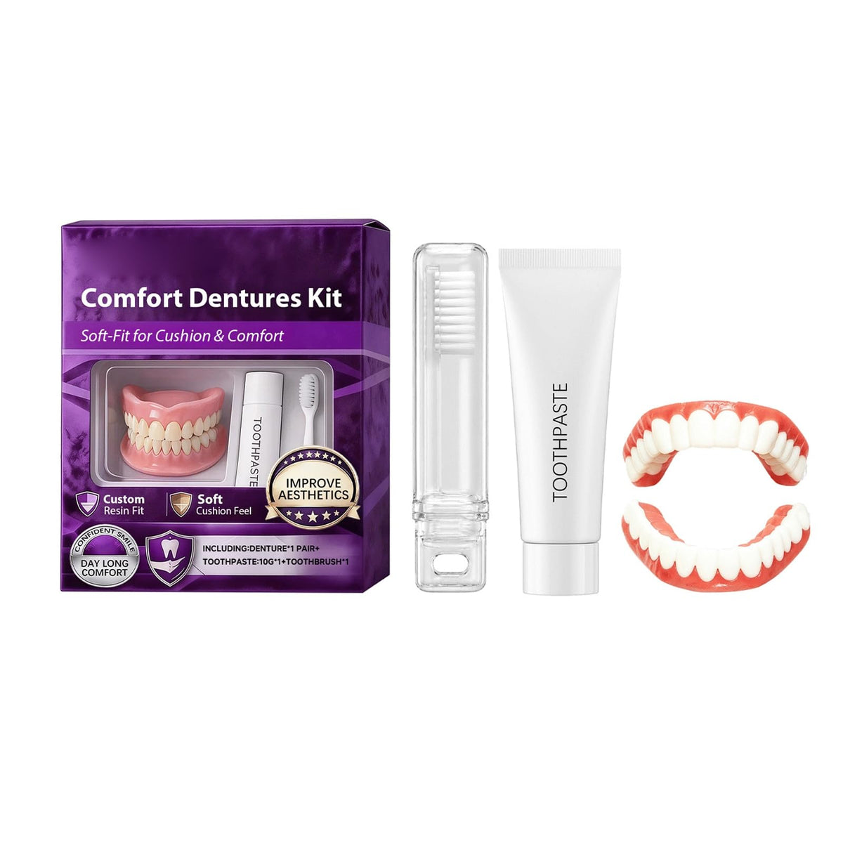 Heat Moldable Silicone Denture Kit W7946