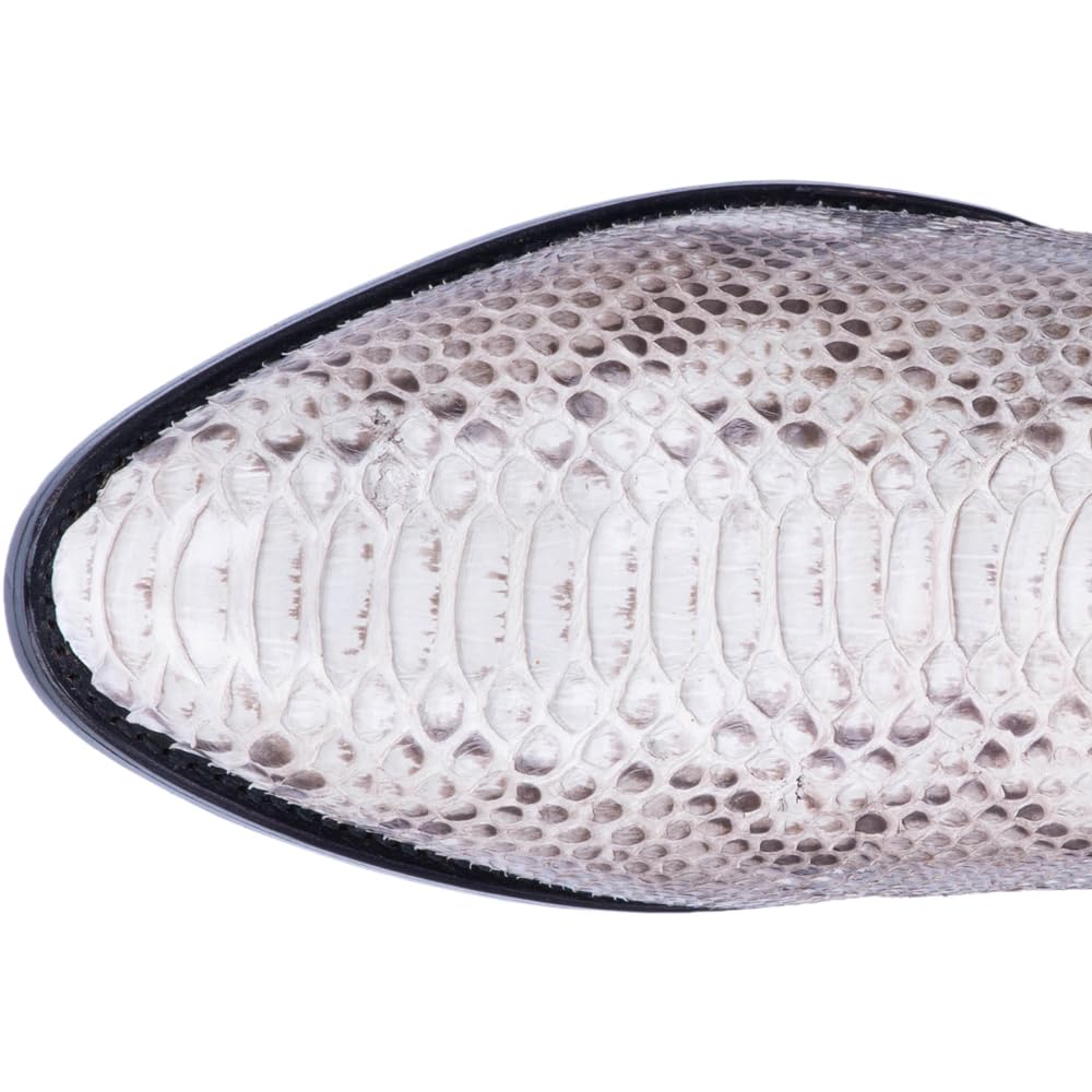 Grey Python Boots H8513