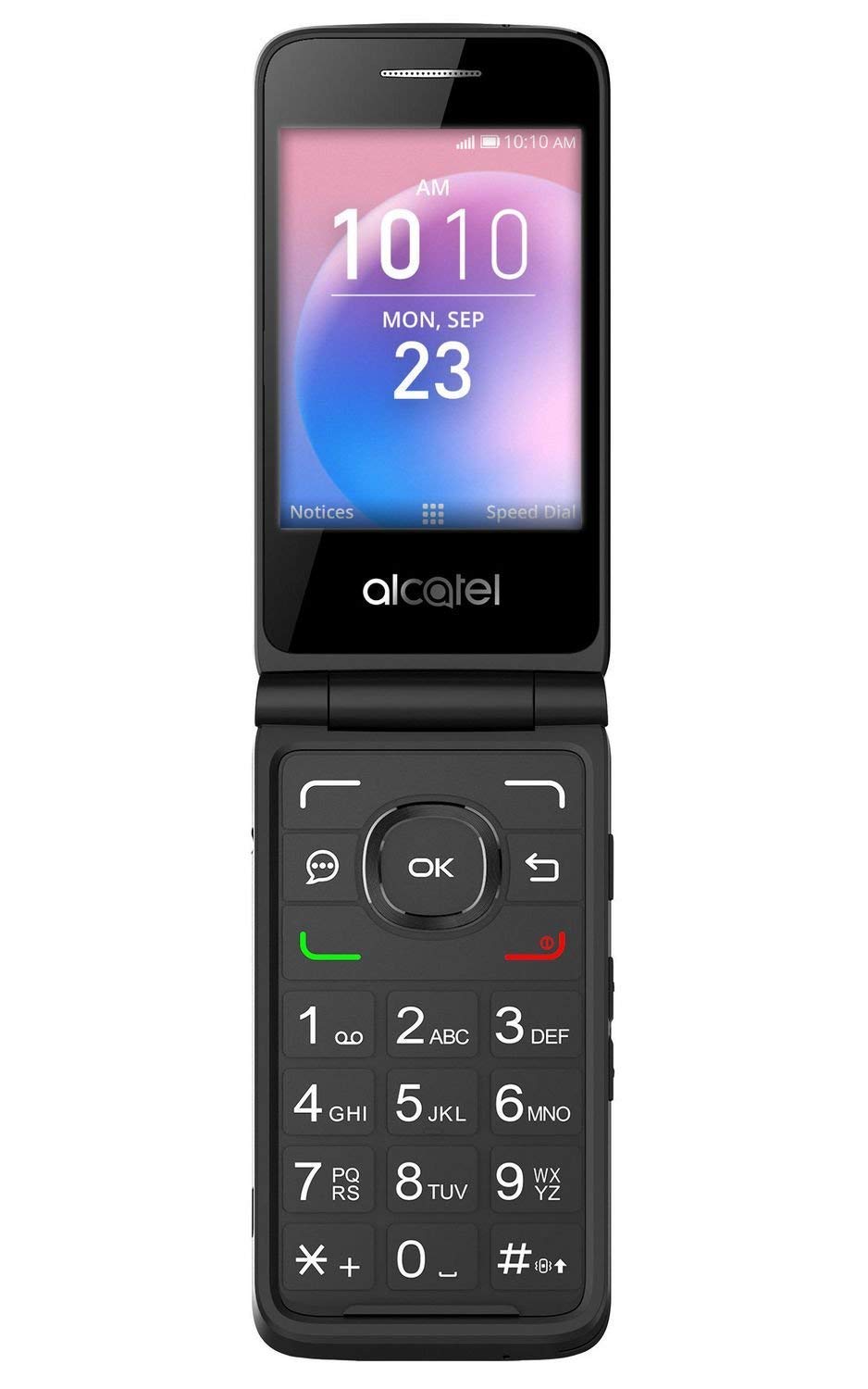 Black 4G LTE Unlocked Flip Phone Q446