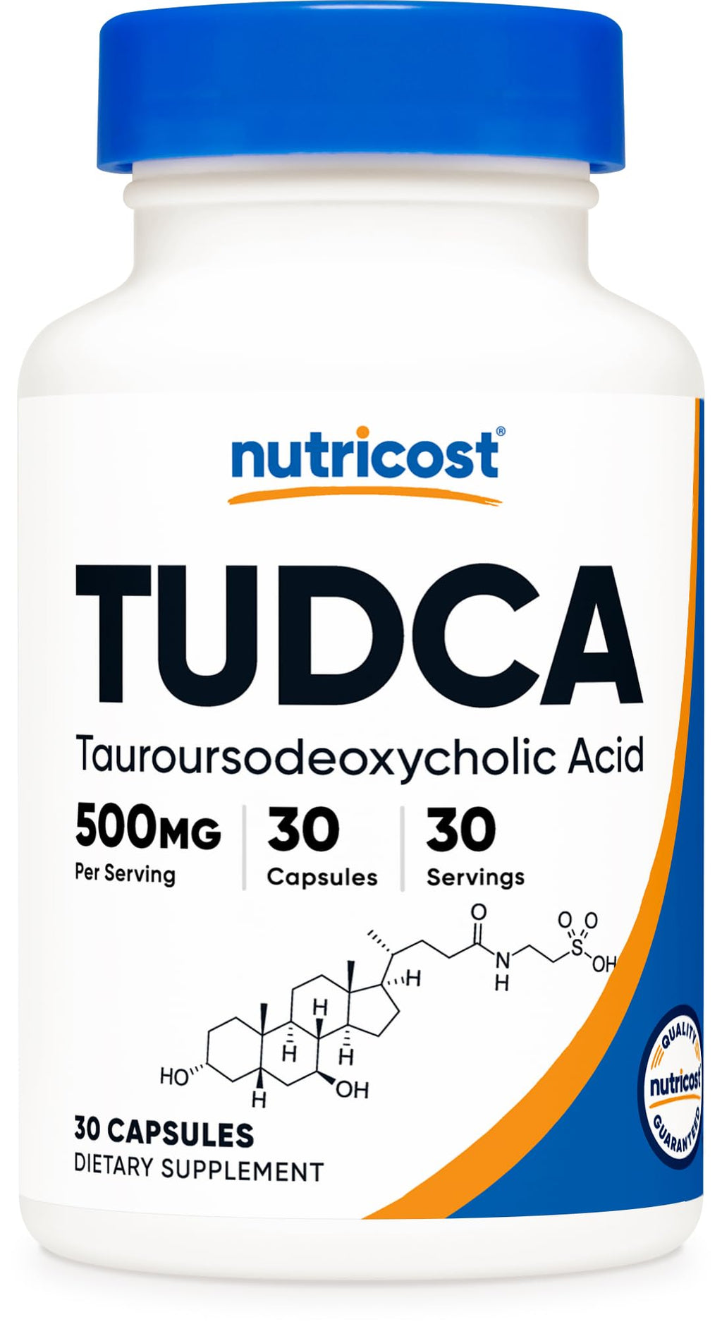 Tudca 500mg 30 Capsules Gluten Free A868504