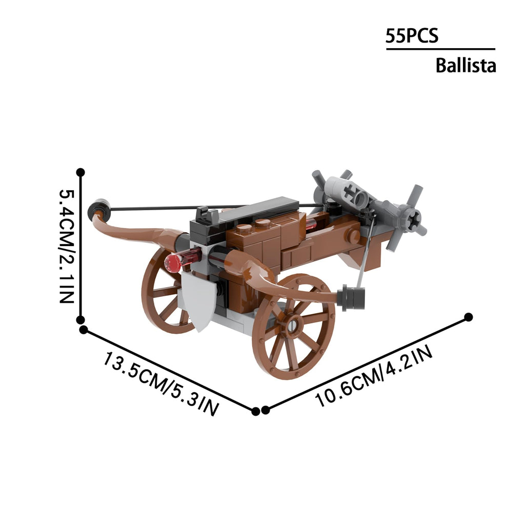 564 Pcs Medieval Weapons Building Block Set P7285