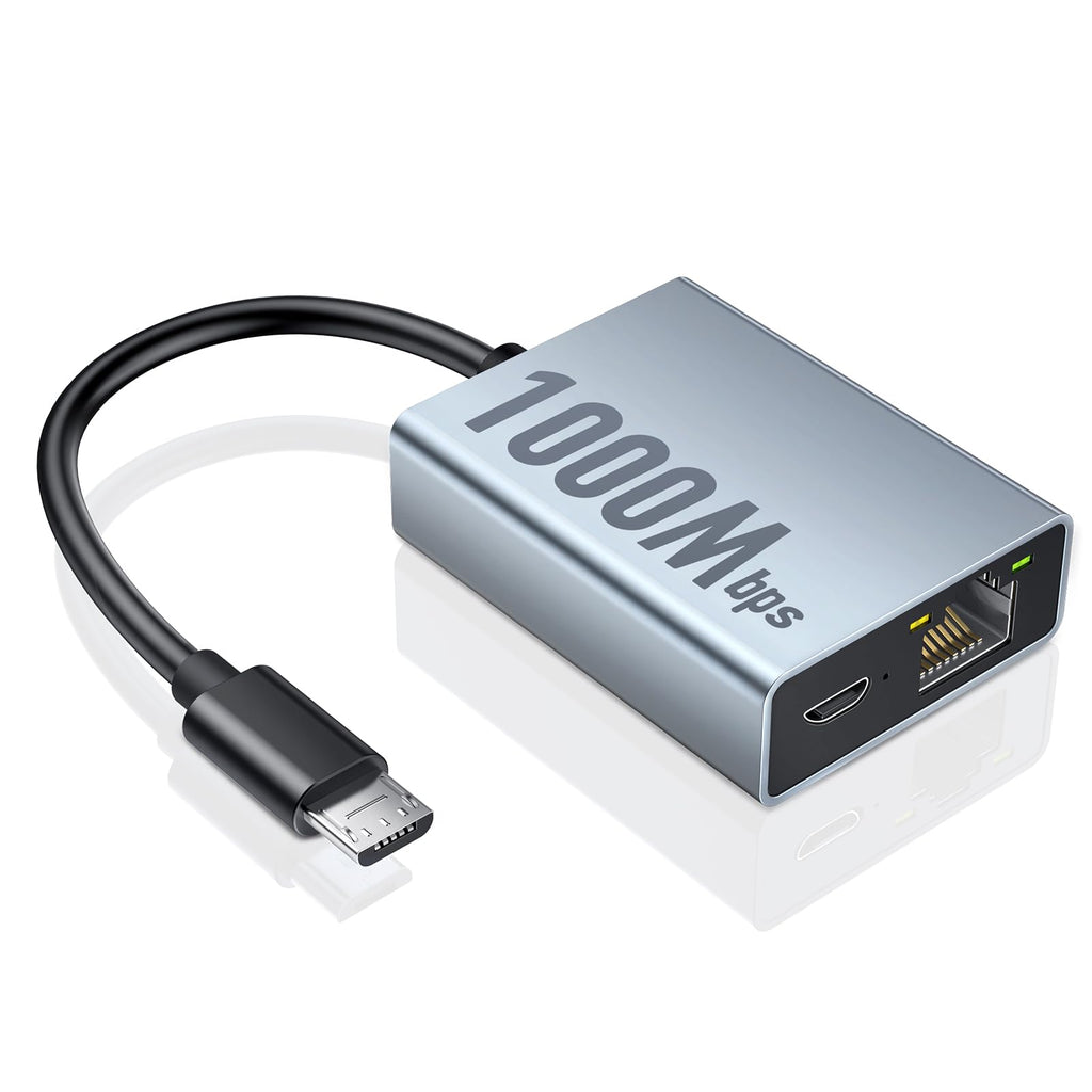1000 Mbps Micro USB to RJ45 Ethernet Adapter K491419