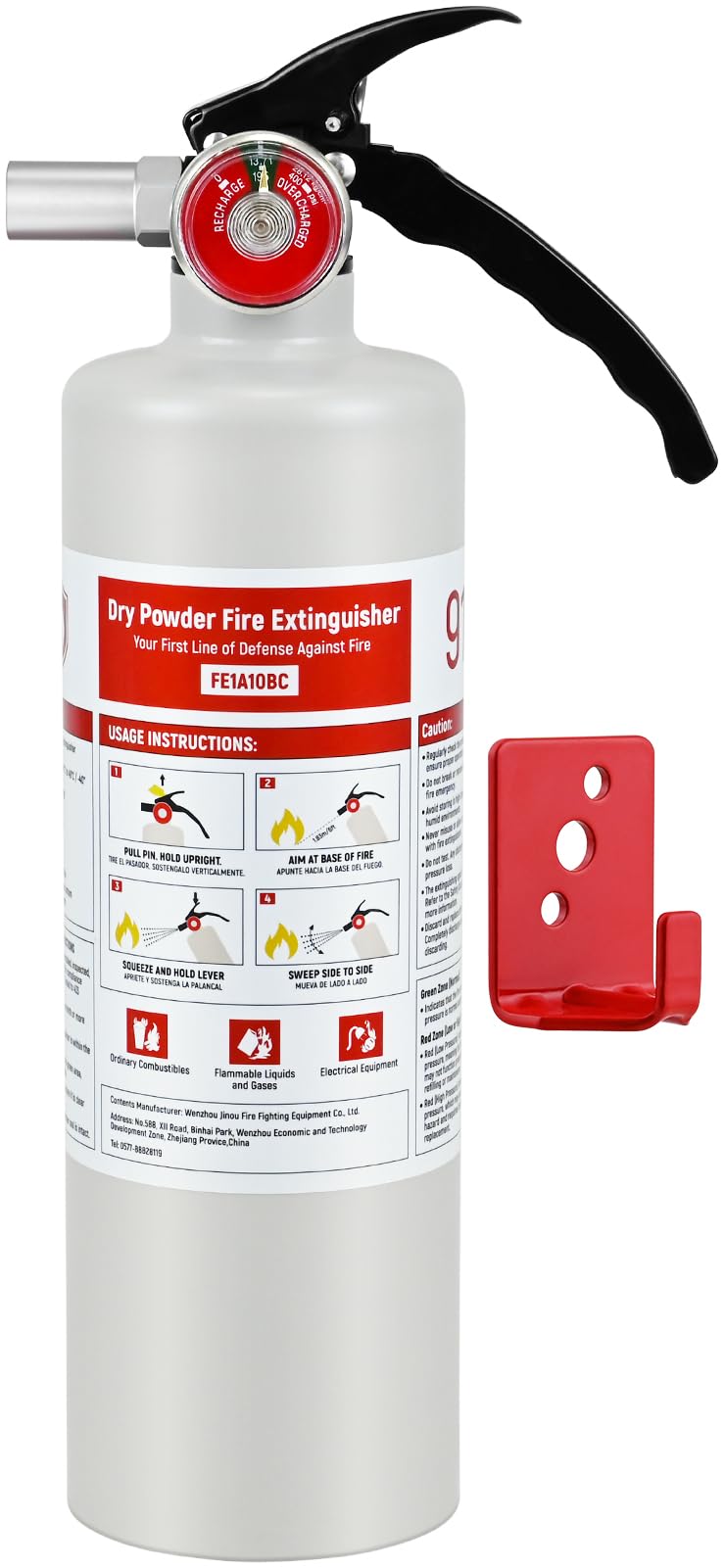 2.5 lb ABC Dry Chemical Fire Extinguisher B16185
