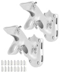 White Adjustable Flag Pole Holder 2 Pack D301