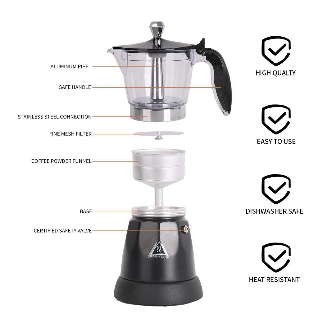 Electric Espresso Coffee Maker F97675