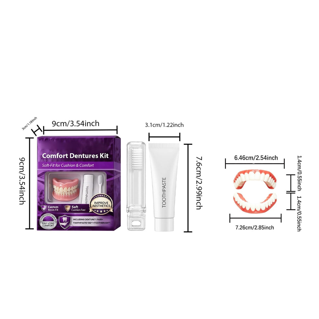 Heat Moldable Silicone Denture Kit W7946