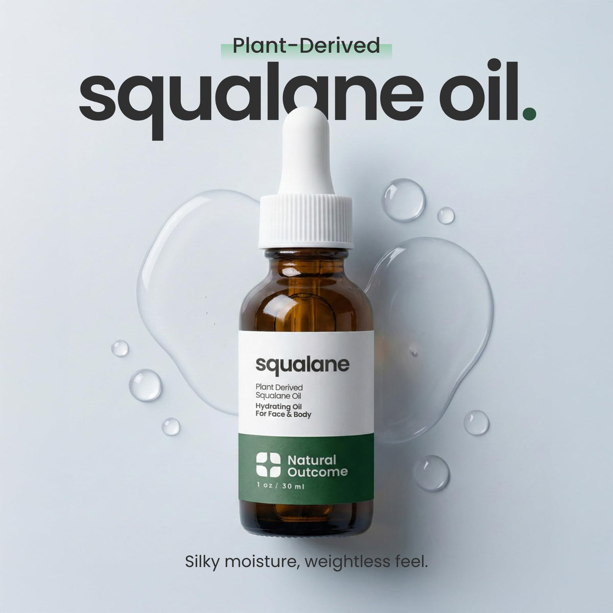 100% Plant Derived Squalane Oil 1 oz E409797