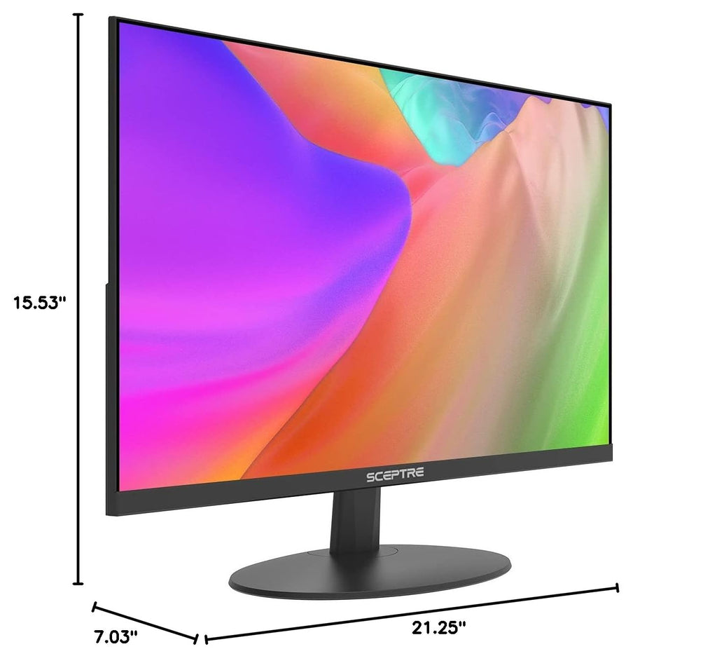 24-Inch IPS LED Computer Monitor 1080p 75Hz Black R49182