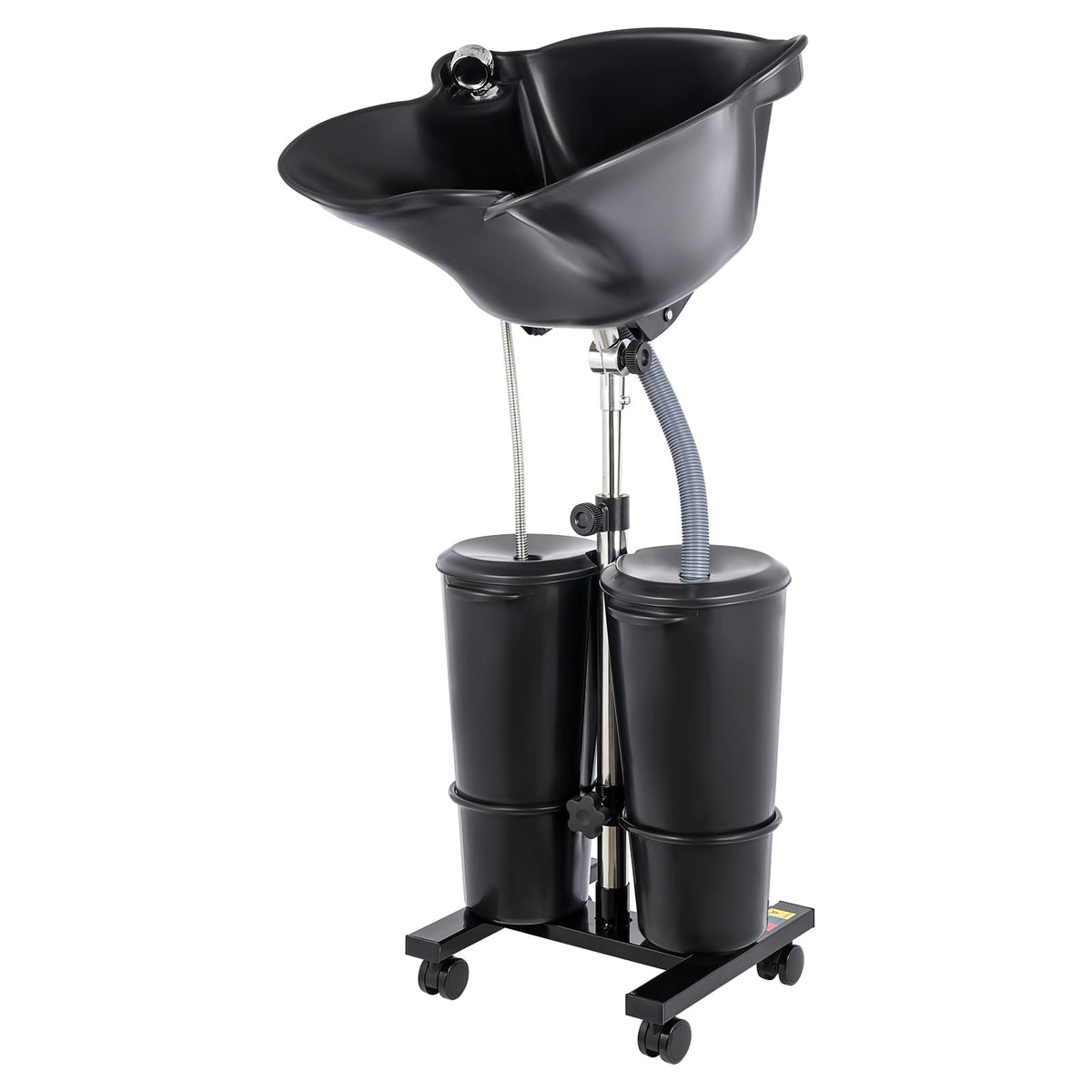 Portable Shampoo Basin with 2 Buckets, Height Adjustable P3675