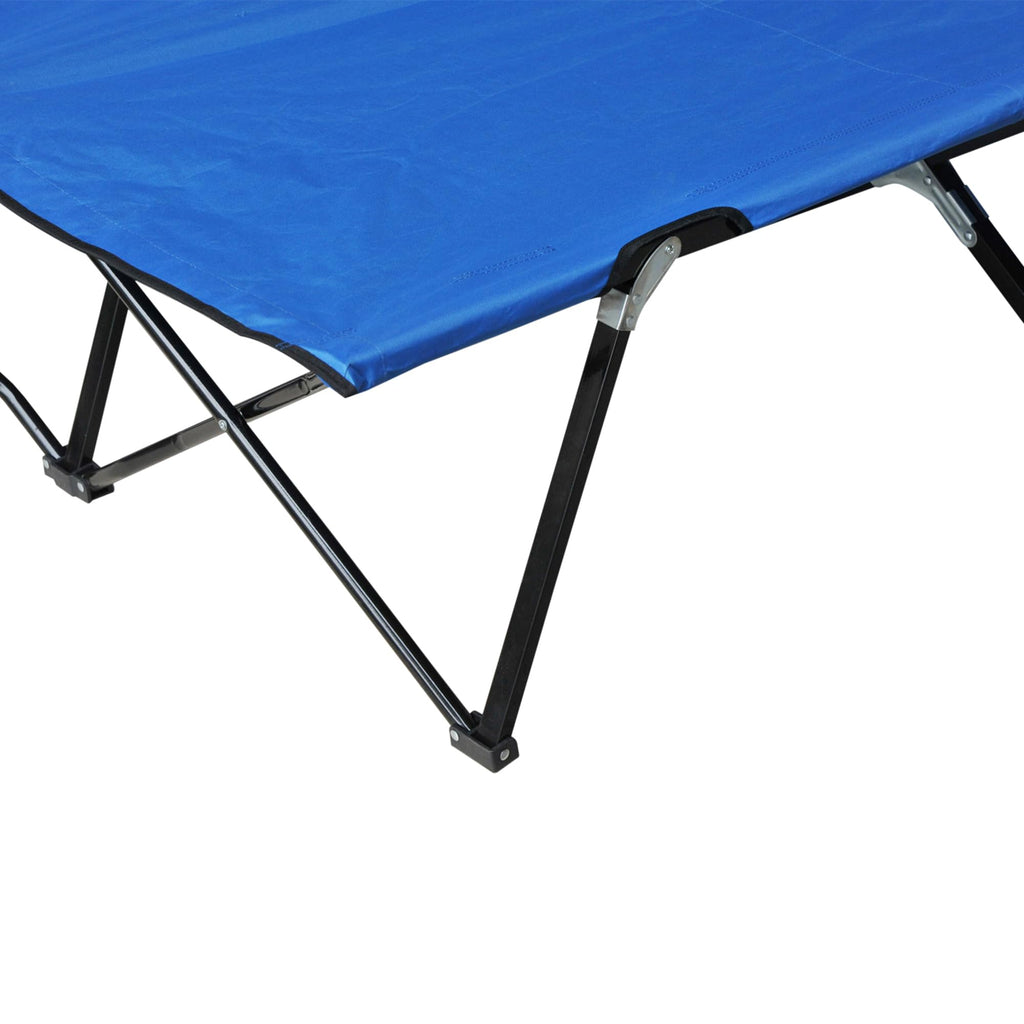 2 Person Folding Camping Cot with Carry Bag G32458