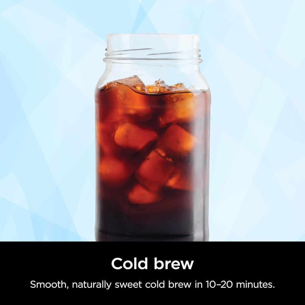 Hot & Iced XL Coffee Maker with Rapid Cold Brew, 8 Sizes, Black V67786