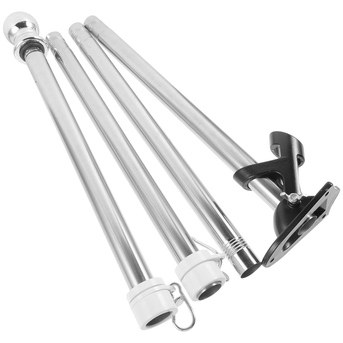 1.5m Stainless Steel Flag Pole Set P515