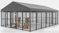 10x14FT Heavy Duty Large Dog Kennel Outdoor R512233