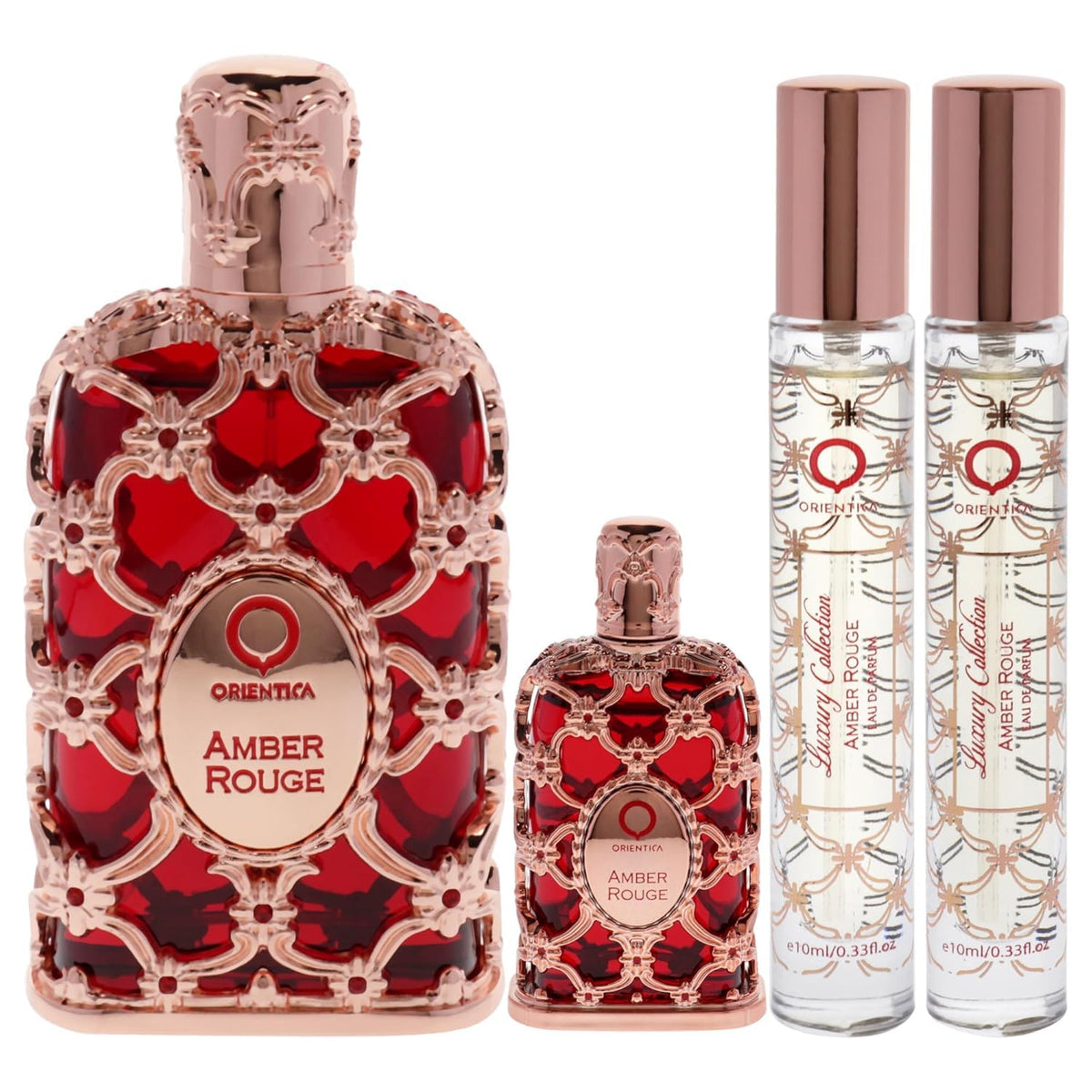 Amber Rouge 4 Pc Perfume Gift Set H89852